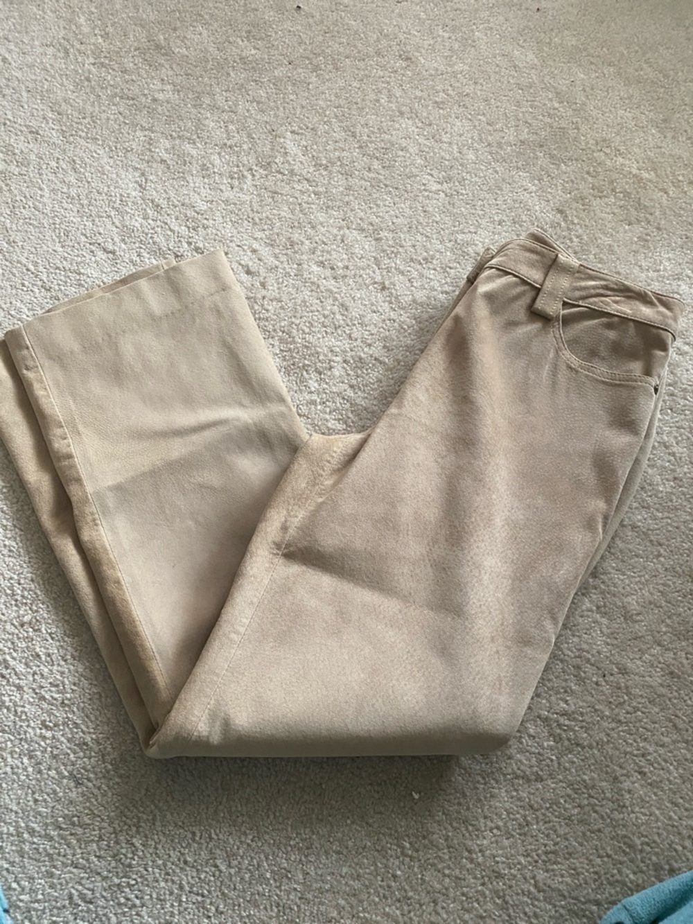 Ectetera suede size 6 pants - Picture 2 of 5